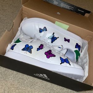 Custom butterfly shoes